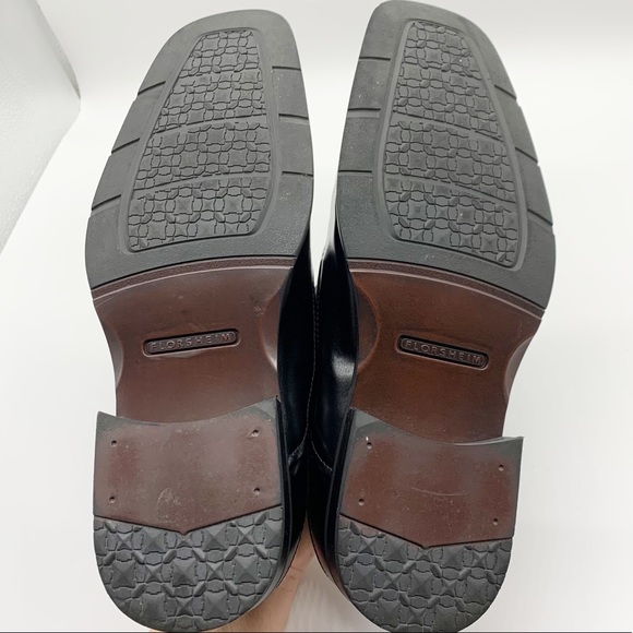 NWOB Florsheim Leather Alverson Lace Up Oxford in Black Size 8D - Picture 8 of 9